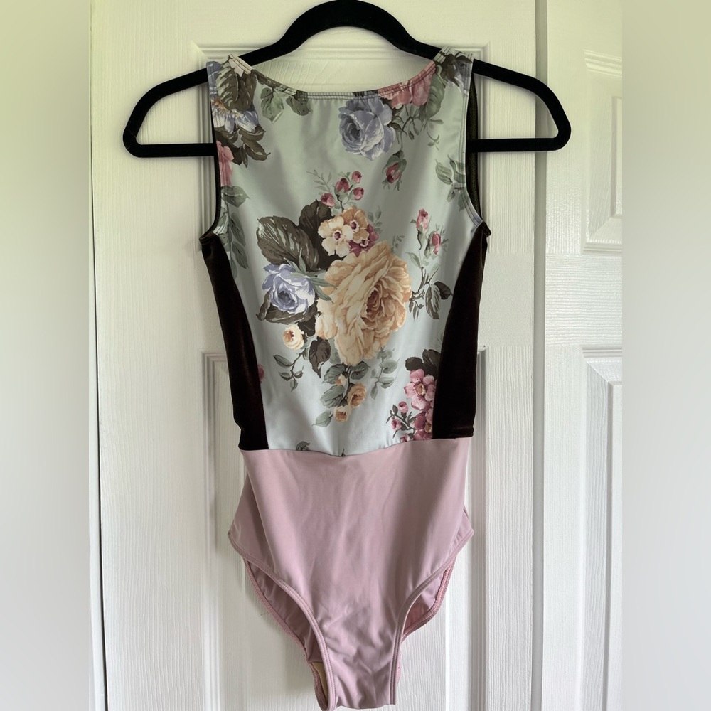 Eleve floral leotard